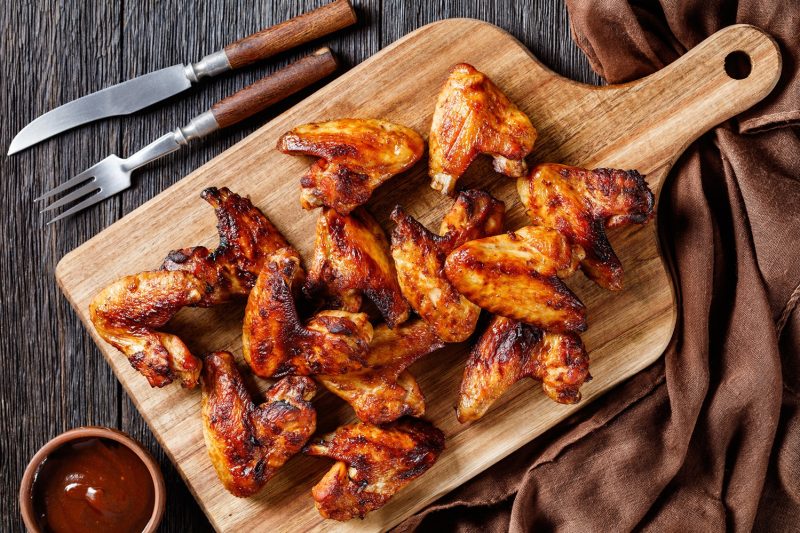 Alitas de Pollo a la Parrilla
