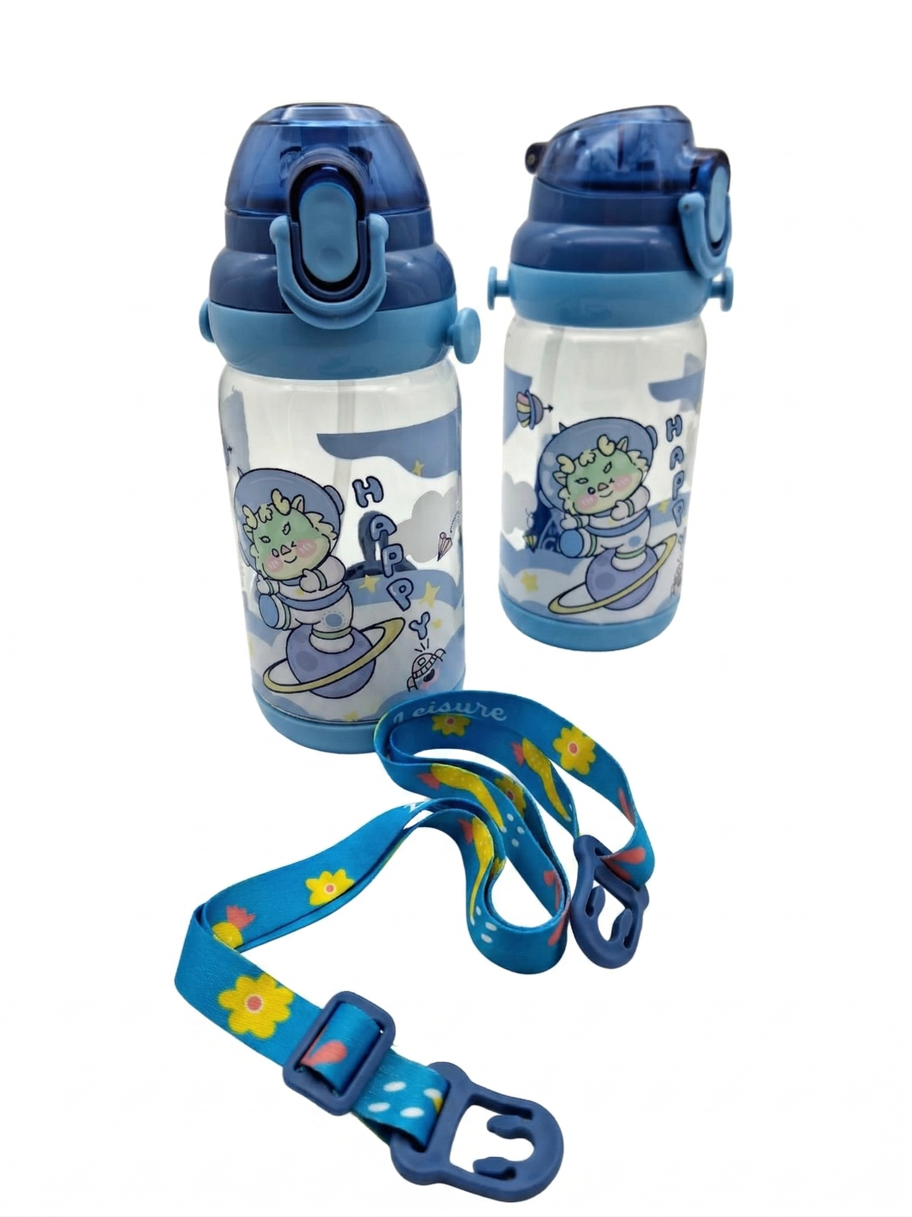 Botella infantil con correa