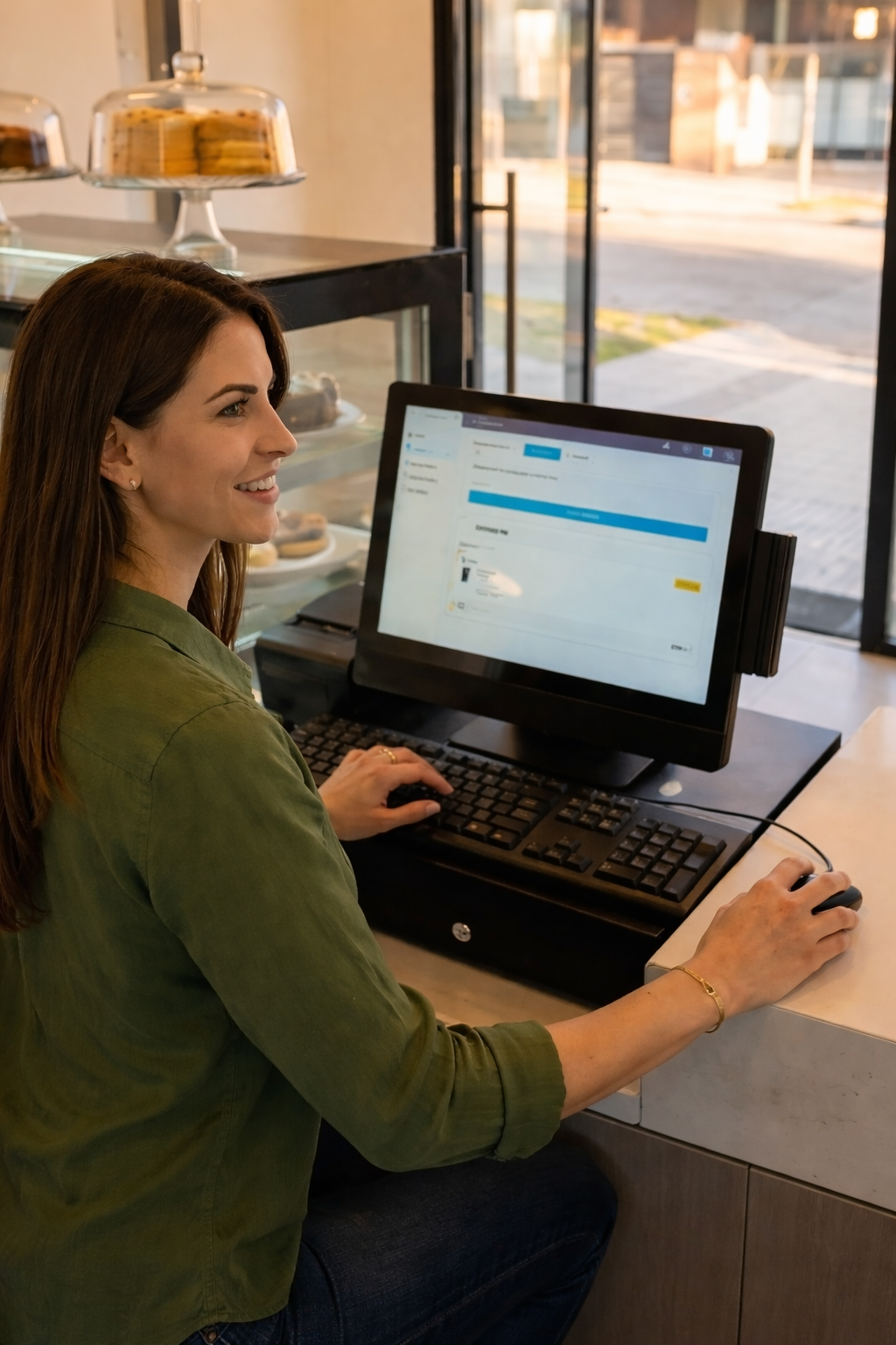 Panel de pedidos y configuración